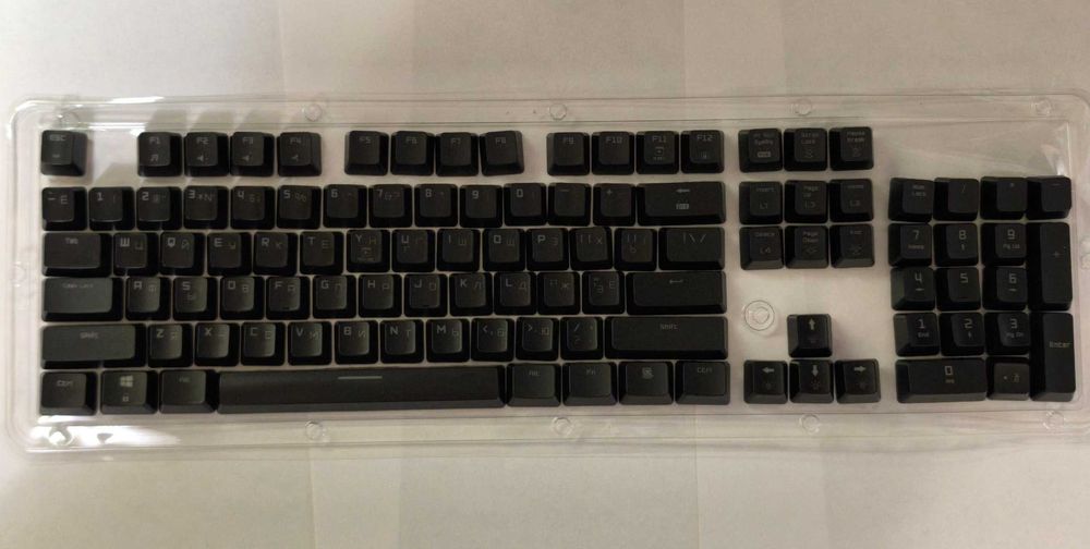 Кейкапи Hator Rockfall EVO HTK-610 (104 кл., ABS, Cherry MX) — оригінал