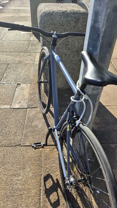 Bicicleta Fixie / Single Speed Decathlon Elops 500 – Pinhão Fixo e Livre – Bom Estado