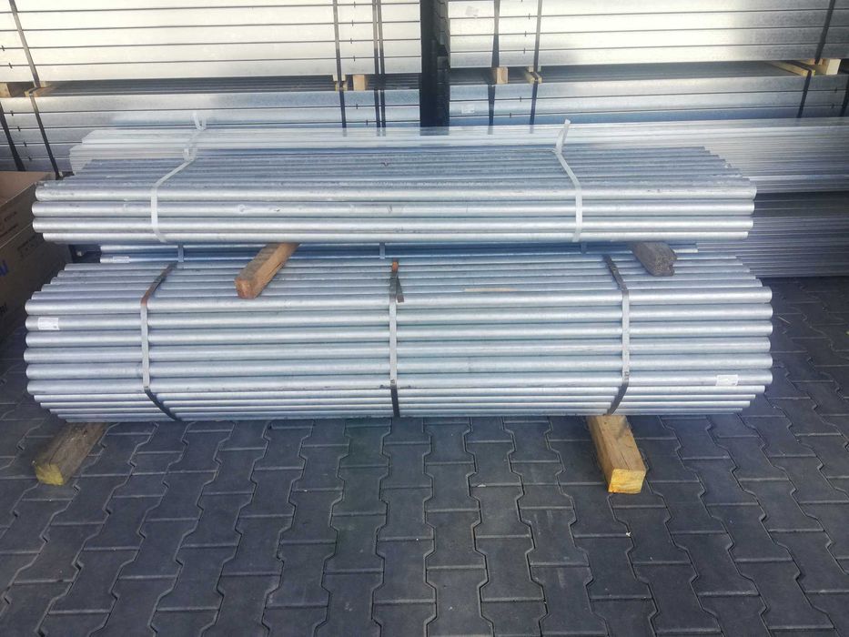 Słupek do siatki fi 48,3 x 2 płot ogrodzenie siatka