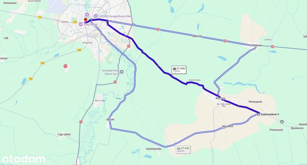 Działka budowlana Rzadkowo (gm. Kaczory) | 1207 m2 | BEZ POŚREDNIKA