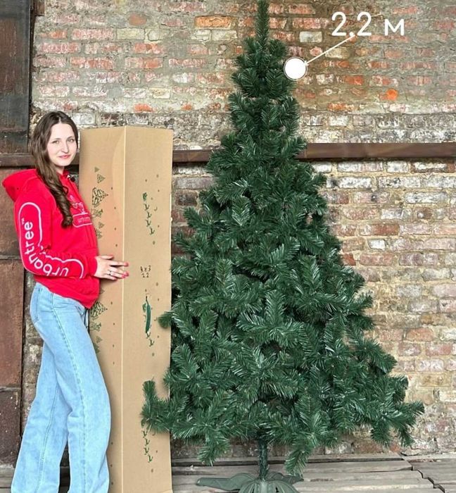 Штучная Альпийская пушистая ёлка/Новогодняя штучная ёлка/Ялинка/Ёлочка