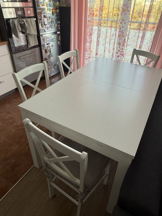 Stół z  krzeslami  IKEA