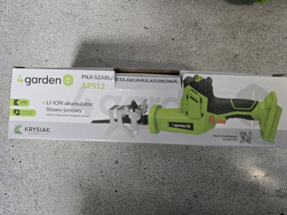 Piła akumulatorowa szablasta 4 Garden