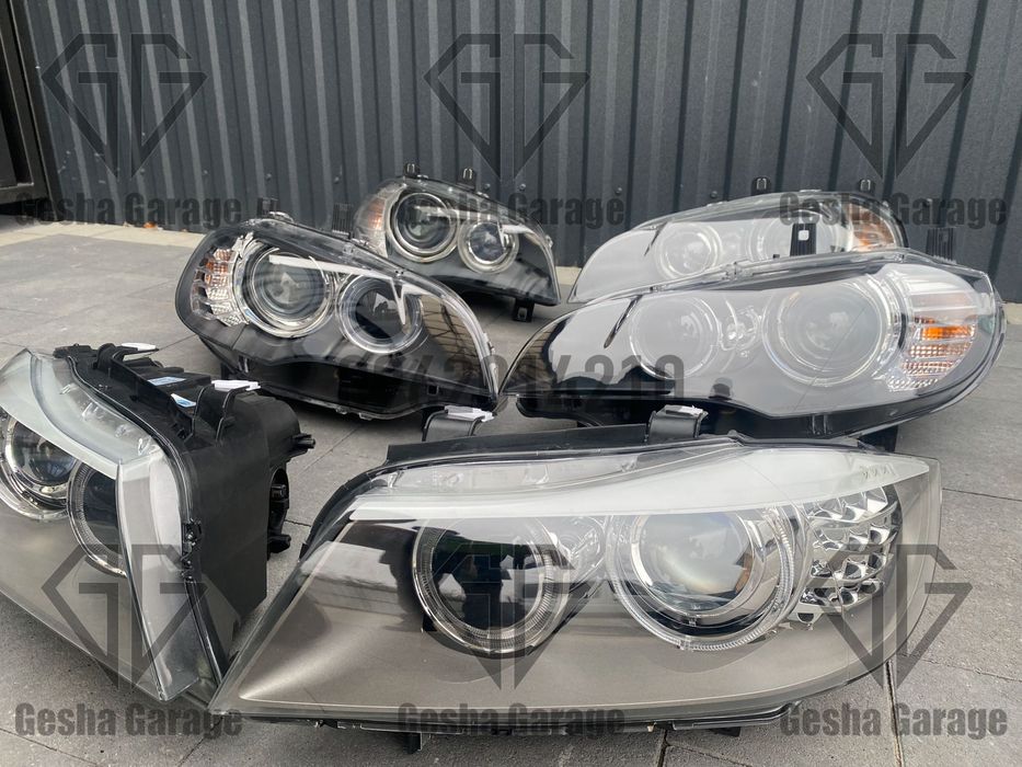 Комплект фар БМВ BMW g30e39e53e61e70f10f30 лед ксенон галоген адаптив