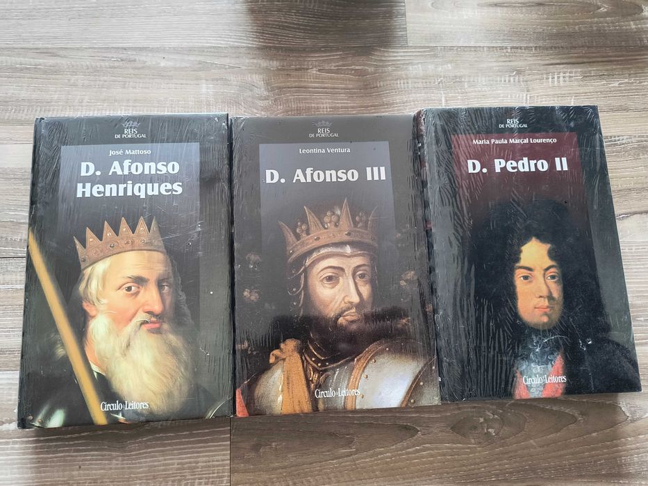 Livros - Coleção Reis de Portugal (SELADOS)