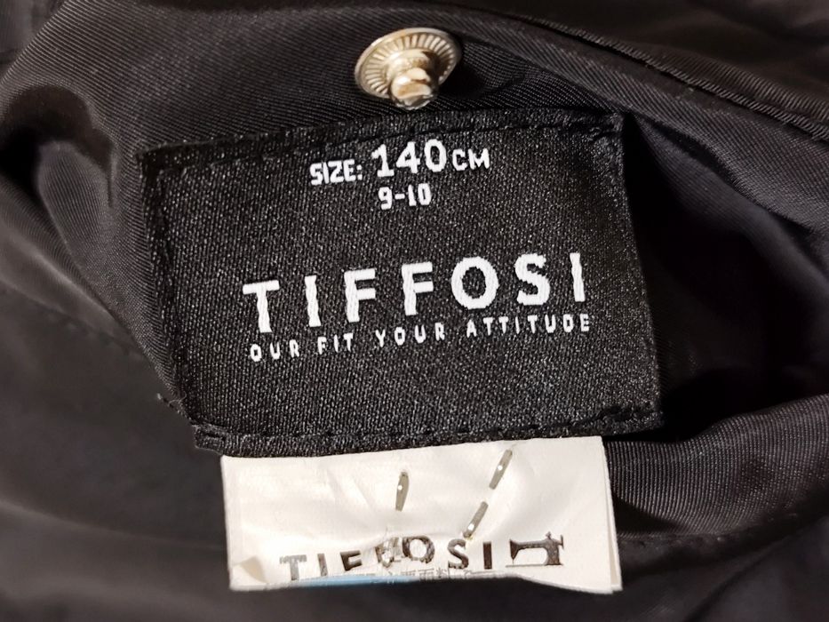 Casaco preto reversível para Menina - Tiffosi (10 anos)