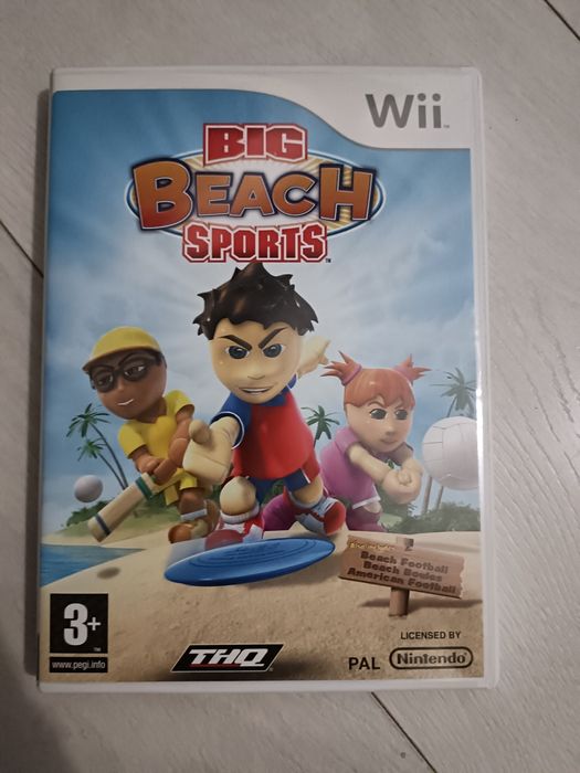 Nintendo Wii big beach sports + pudełko