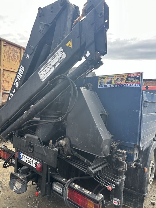 Man f2000 мініпулятор Ман командор