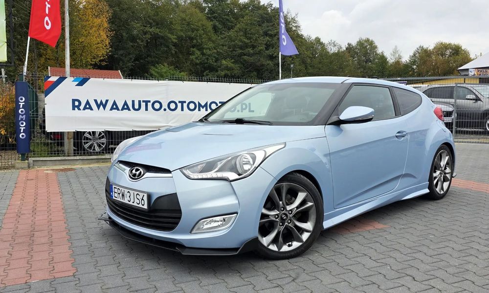 Hyundai Veloster 1.6 GDI 140 koni Nagłośnienie ALPINE Klimatyzacja możliwa ZAMIANA