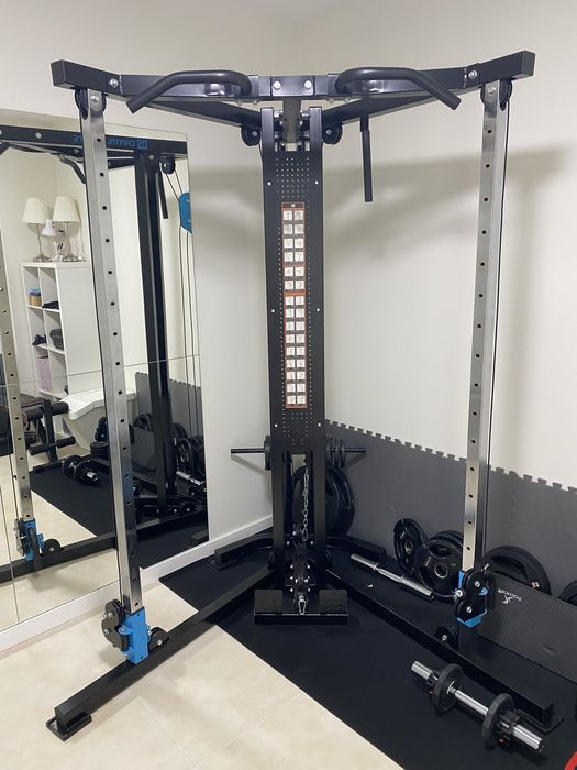 High pulley station, Maquina Multifunções Musculação