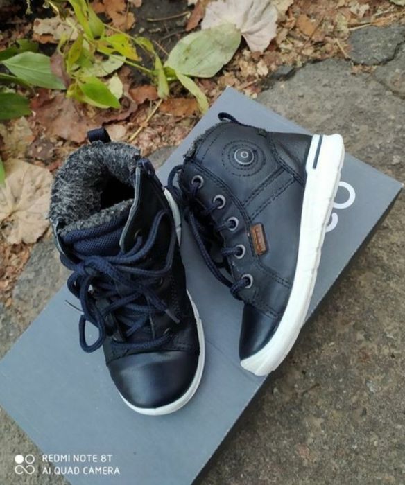 Ecco 24 ботинки на хлопчика зимові черевики чоботи сапоги взуття ессо