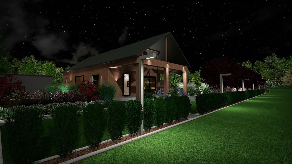 Projekt ogrodu , aranżacja terenu