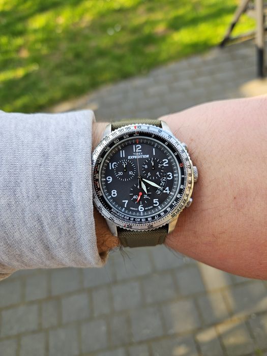 Watch Strap Timex Expedition T45581 Expedition 39mm Fabric Strap