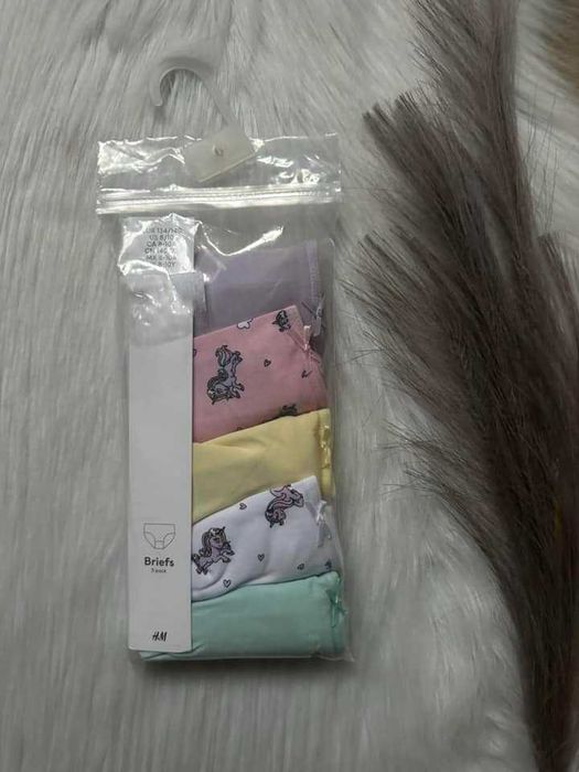 Nowe majteczki 5pack 134/140 H&M