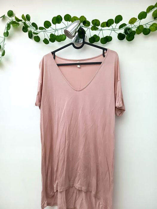 T-shirt Comprida Rosa