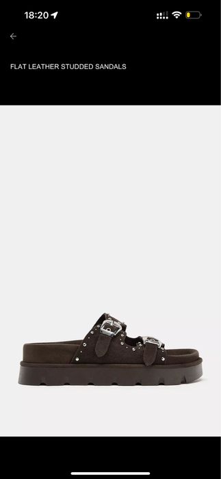 Сумка и шлепки ZARA