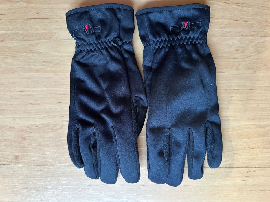 Rękawice męskie czarne