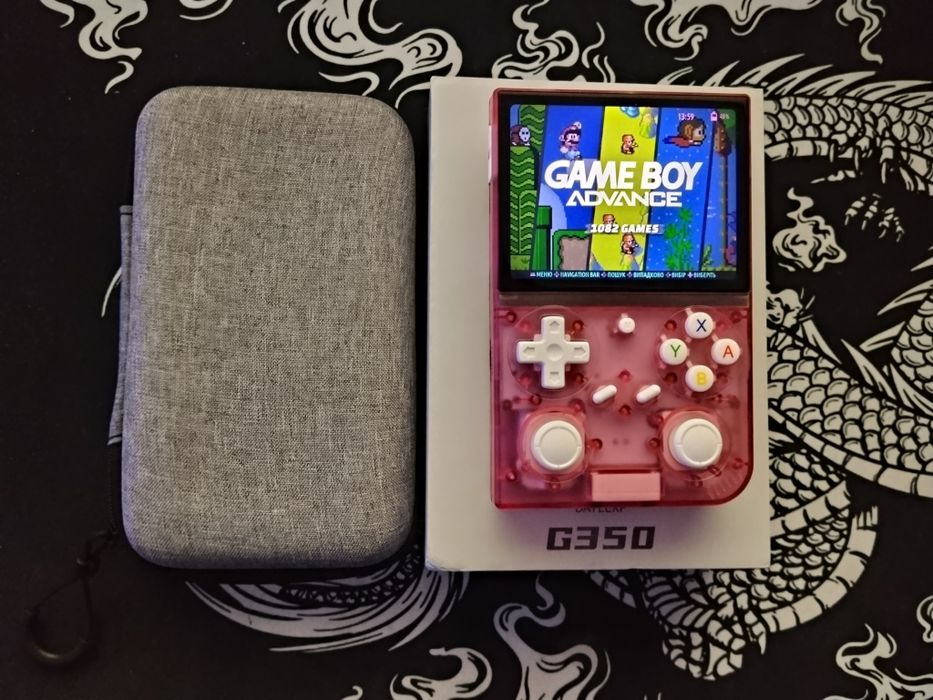 Портативна ретро консоль Batlexp G350 64Gb (Anbernic) + чохол