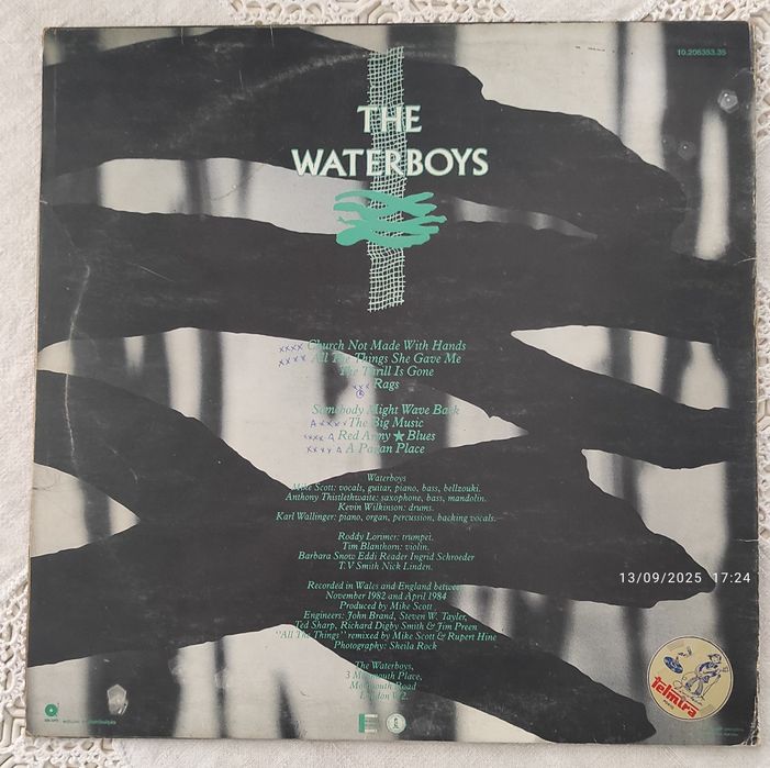 The Waterboys - A Pagan Place LP