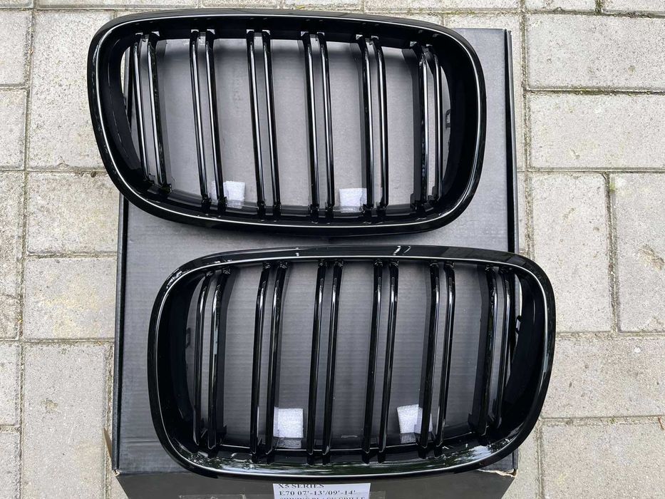 Решітки радіатора BMW X5 E70 X6 E71 ноздри решетки радиатора (Тайвань)