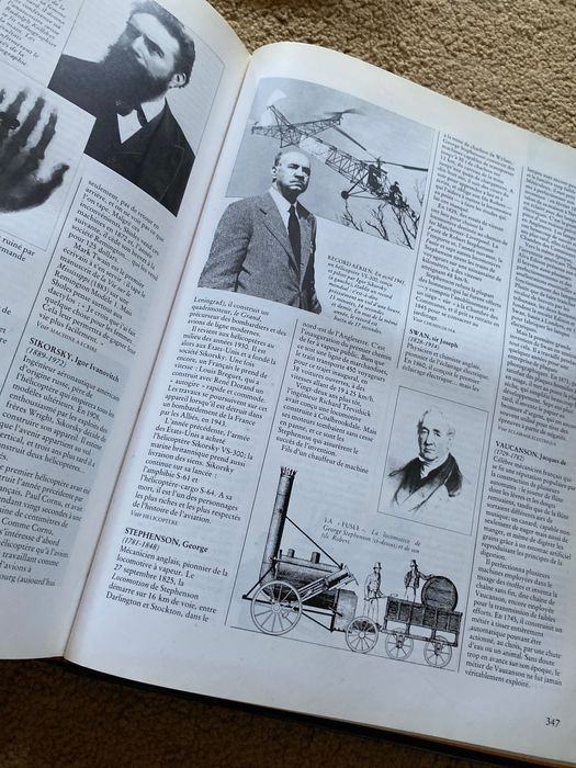 Livro sobre as grandes descobertas humanas