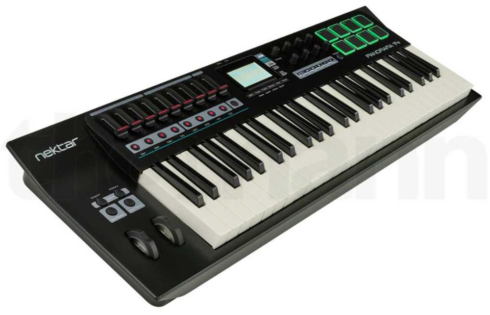 Teclado midi Nektar T4, 49 teclas, muito bom estado