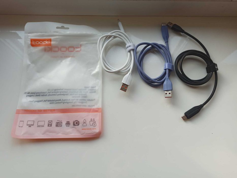 Кабель USB for Type-C 100 ват Cable швидка зарядка 1 м БЕЗКОШТОВНА ОЛХ