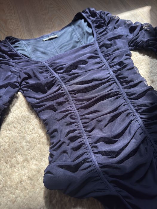 Боді синій Zara XS