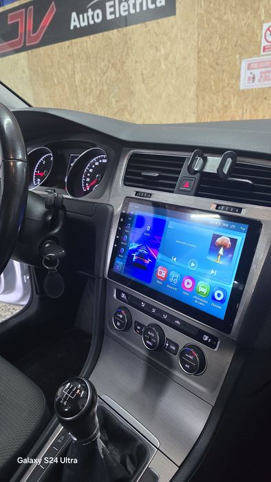 Rádio VW Golf 7 Android 14 com GPS (Novo)
