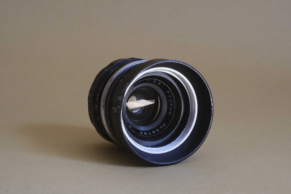 Objectiva Kyoei W. Acall 35mm f3.5 Exakta mount (Fotografia UV) (Raro)