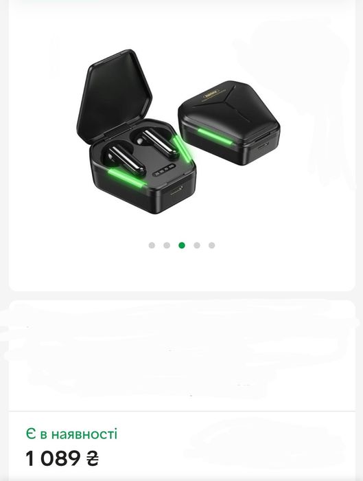 Бездротові навушники Remax TWS-30 black