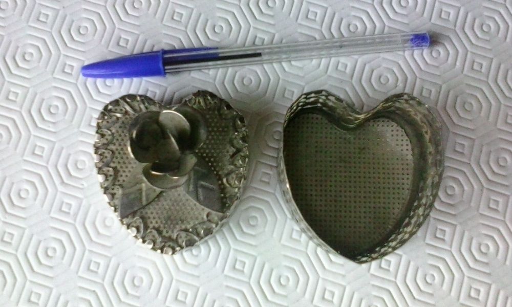 Lote de 2x caixas metálicas antigas