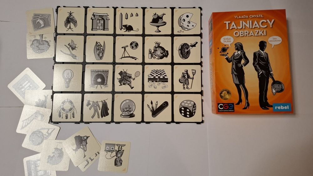 Tacka 4x5  do gry Tajniacy Obrazki