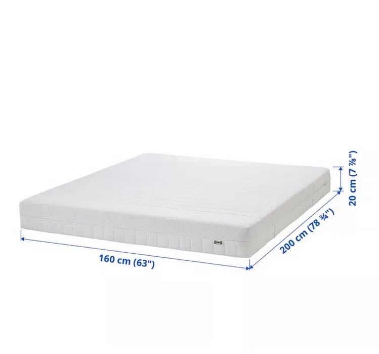 IKEA Åkrehamn Colchão de espuma 160x200 / 429€ novo