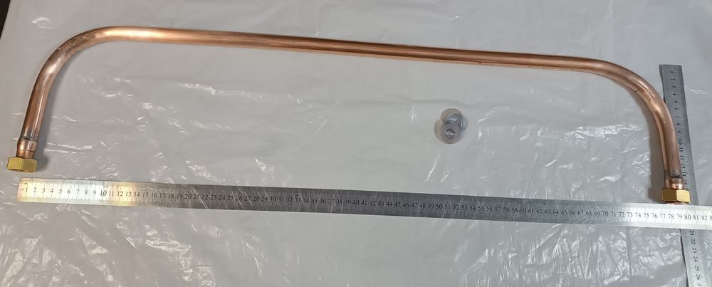 Комплект, змеевик, трубка медная ф19.05мм, дистиллятор, охладитель