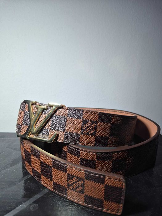 Pasek brązowy unisex