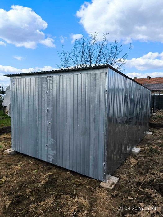 Garaż blaszany 3x5 II Gatunek  montaż  GRATIS