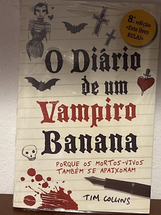 Livro o diario de um vampiro banana