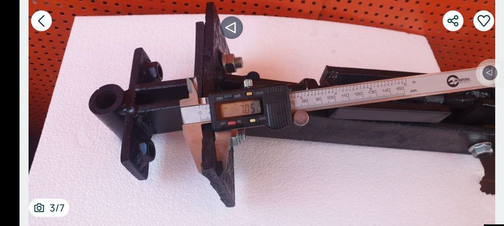 Сцепка посилена для мотоблока