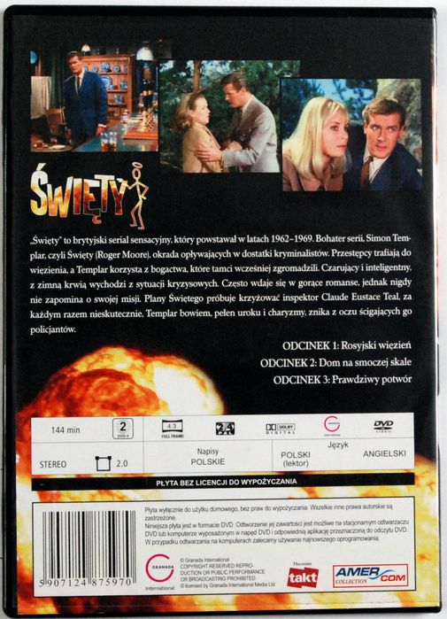 DVD Roger Moore - Święty - 1