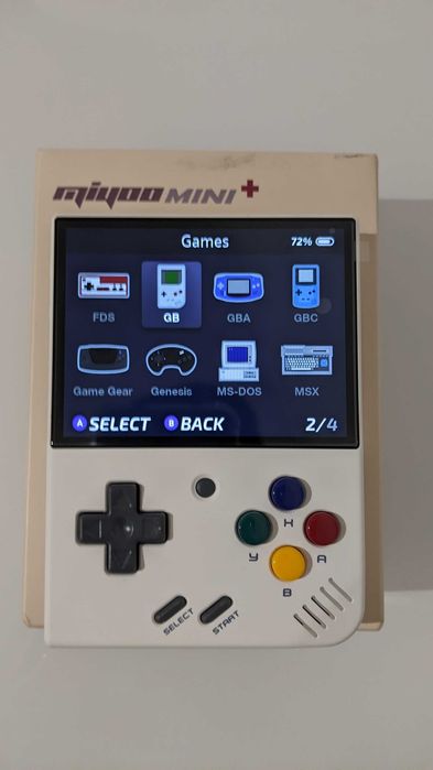 Consola Miyoo Mini Plus - Consola de jogos retro/antigos