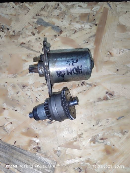 Комплект стартер і бендикс на honda dio 34-27