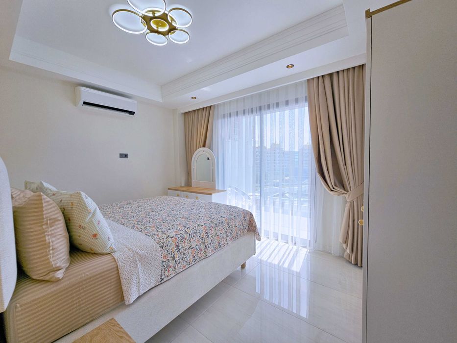 Квартира для большой семьи в премиум комплексе в Тюрклер, Алания D62