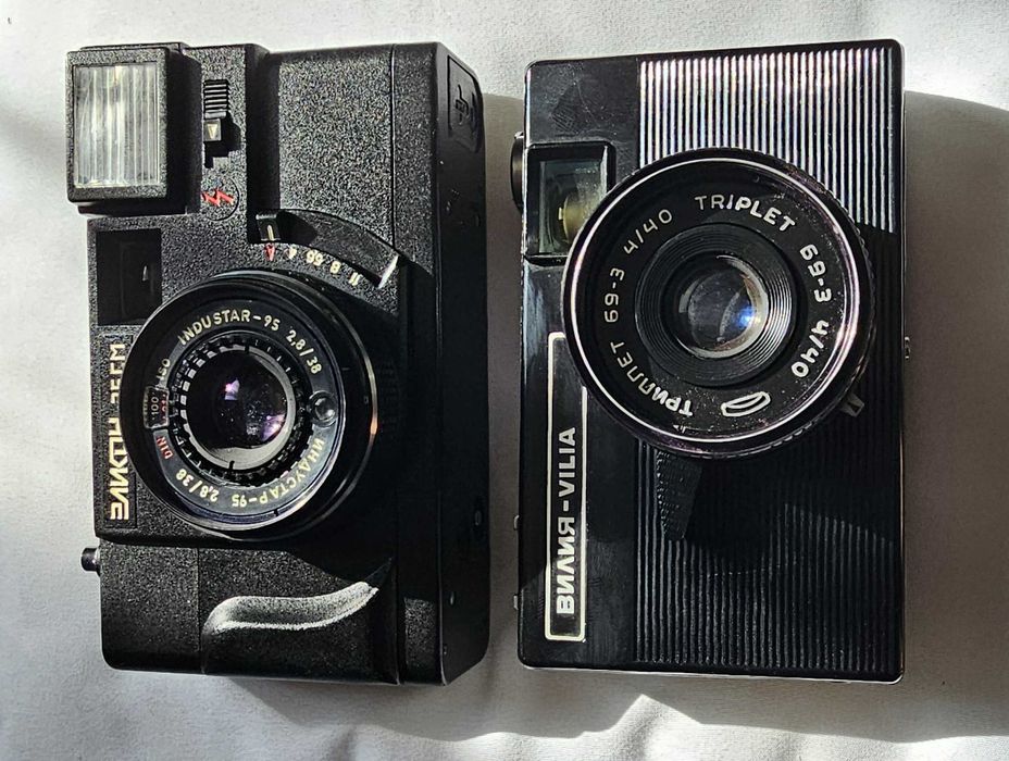 radziecki aparat Vilia Triplet + Elikon 35CM