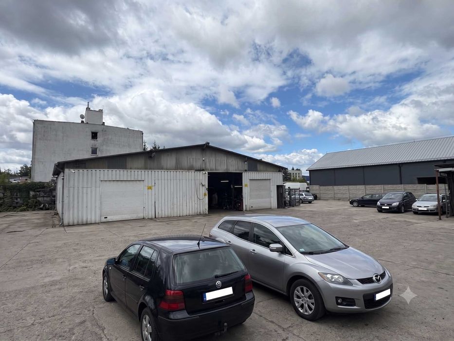 Kompleks komercyjno-przemysłowy ponad 2500 m² w Olsztynie