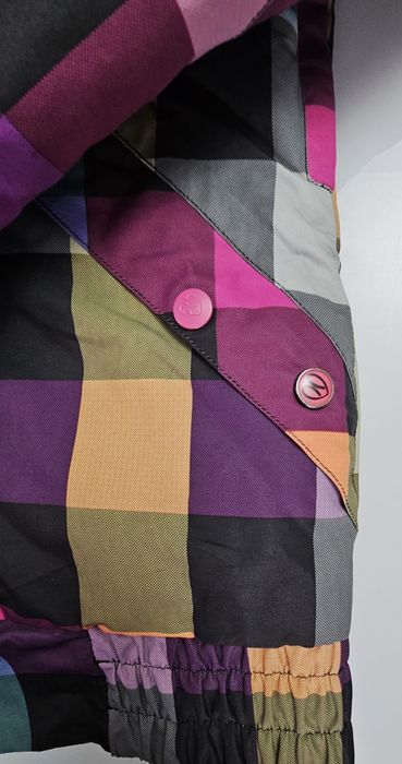 Kurtka Narciarska Damska Cropp Chillin Kolorowa Rozmiar M