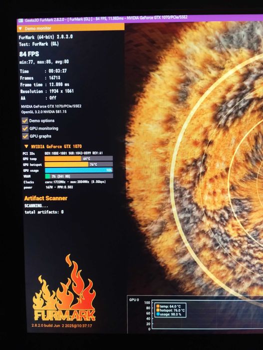 Ігровий системнік GTX 1070 8gd+Ryz5 1600AF+16gb DDR4 3200(3600)+240SSD