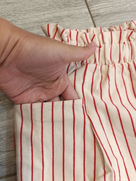 Смугасті кюлоти від Zara