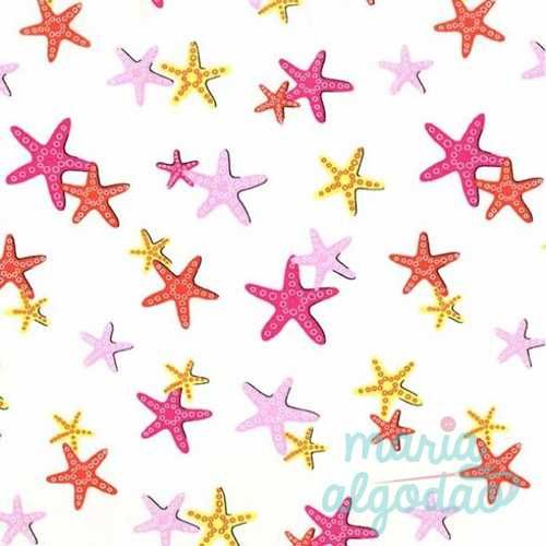 Oportunidade: Tecido 100% algodão a 6€/m - A sea of stars - Cora D