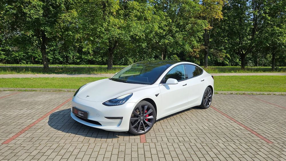 Tesla Model 3 Performance - pierwszy właściciel/gwarancja/PPF/dwa komplety kół